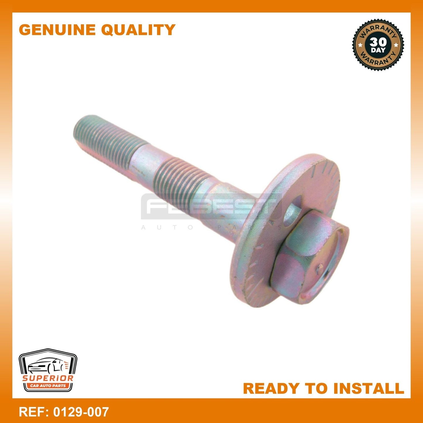 FEBEST 2002-2010 Lexus SC430 Camber Adjusting Eccentric Bolt 0129-007