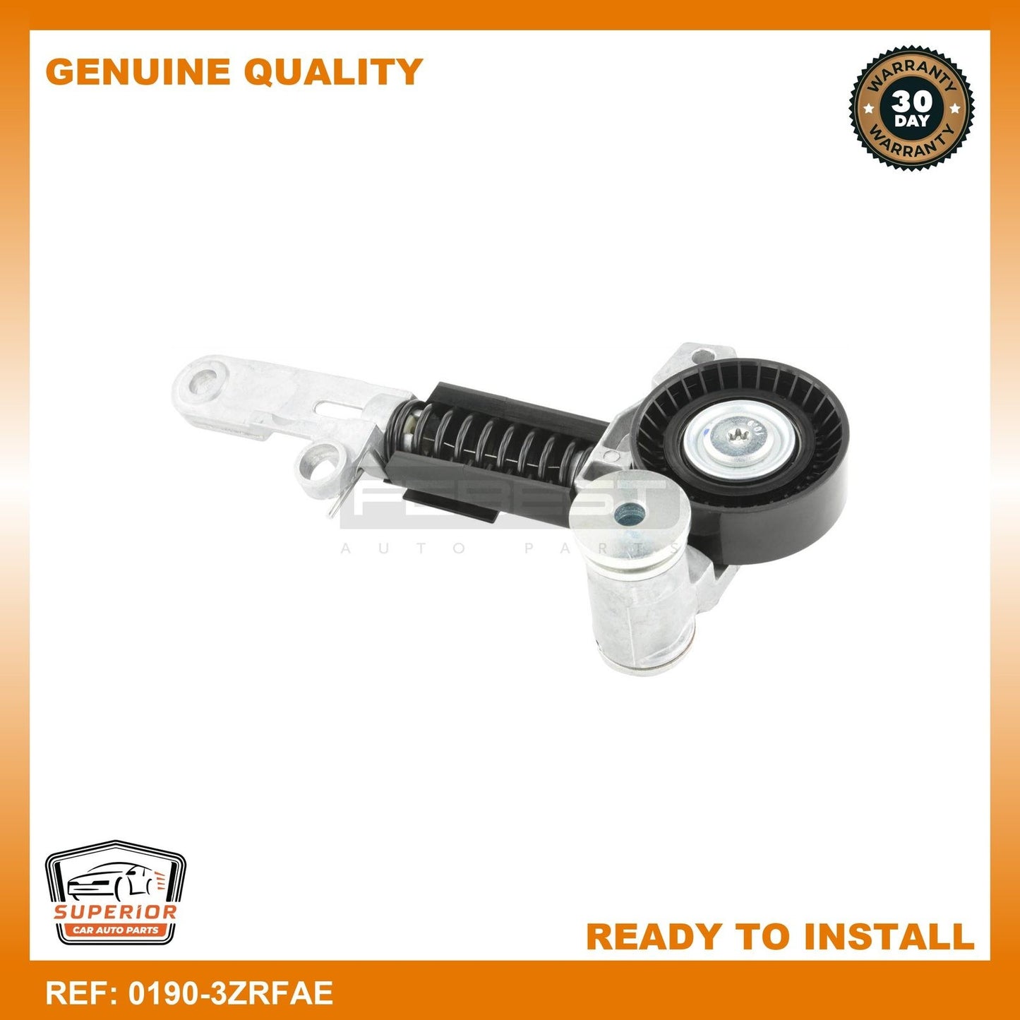 FEBEST TOYOTA Belt Tensioner 0190-3ZRFAE