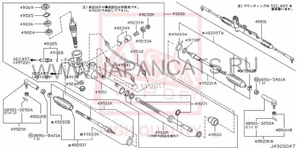 FEBEST NISSAN Steering Tie Rod End 0221-G10