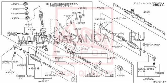 FEBEST NISSAN Steering Tie Rod End 0221-G10