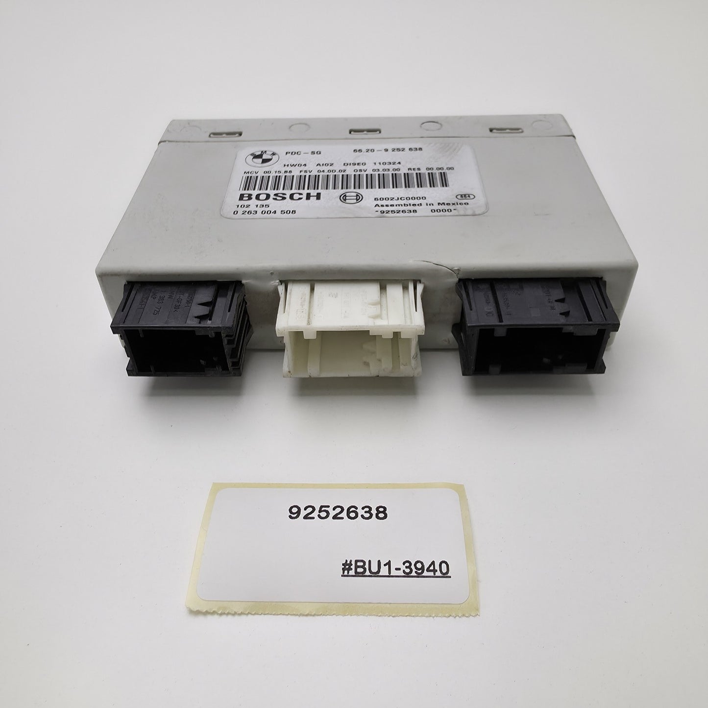 2004-2013 BMW 1 PDC Parking Sensor Control Unit 9252638
