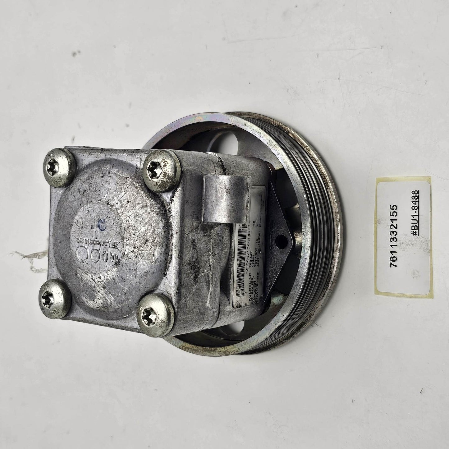 2014-2017 Maserati Quattroporte Power Steering Pump 7611332155