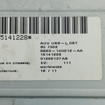 2008-2015 Jaguar XF Audio Connectivity Module 8X2314D212AA