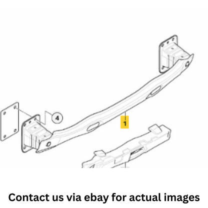BMW Rear Bumper Carrier Used OEM 51127158449