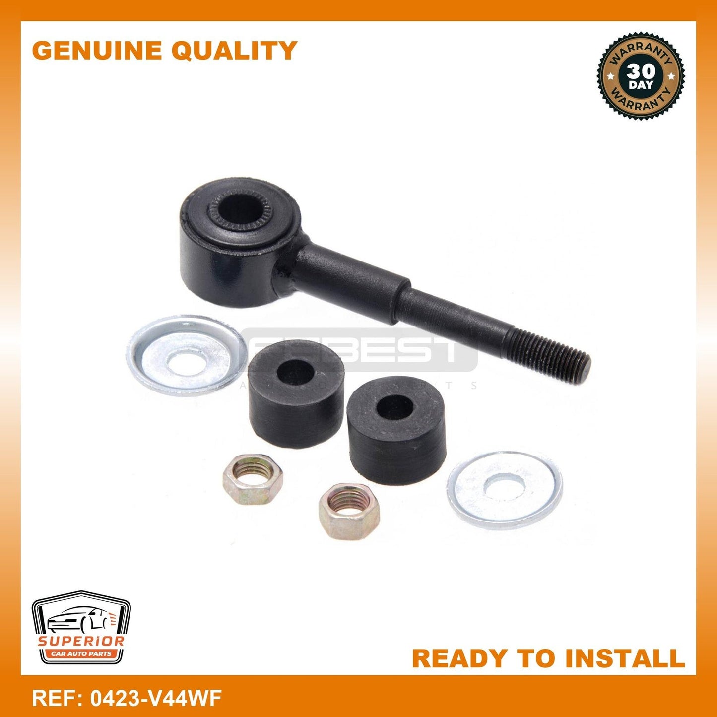 Febest Mitsubishi MB633926 Front Stabilizer Bar Link 0423-V44WF