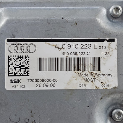 2007-2016 Audi Q7 Radio Sound Amplifier Unit 4L0910223E