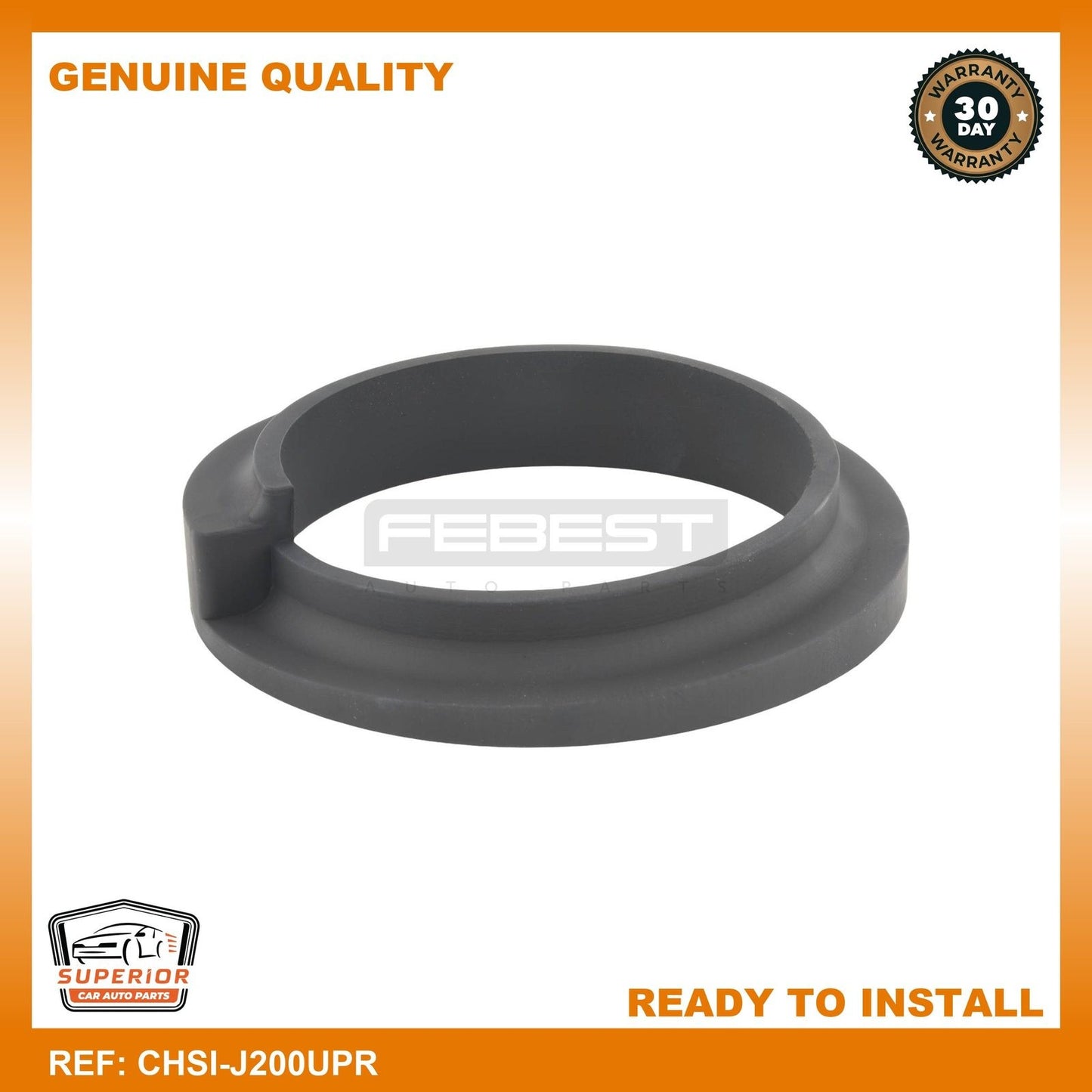FEBEST 2004-2010 Chevrolet Optra Rear Spring Upper Seat CHSI-J200UPR