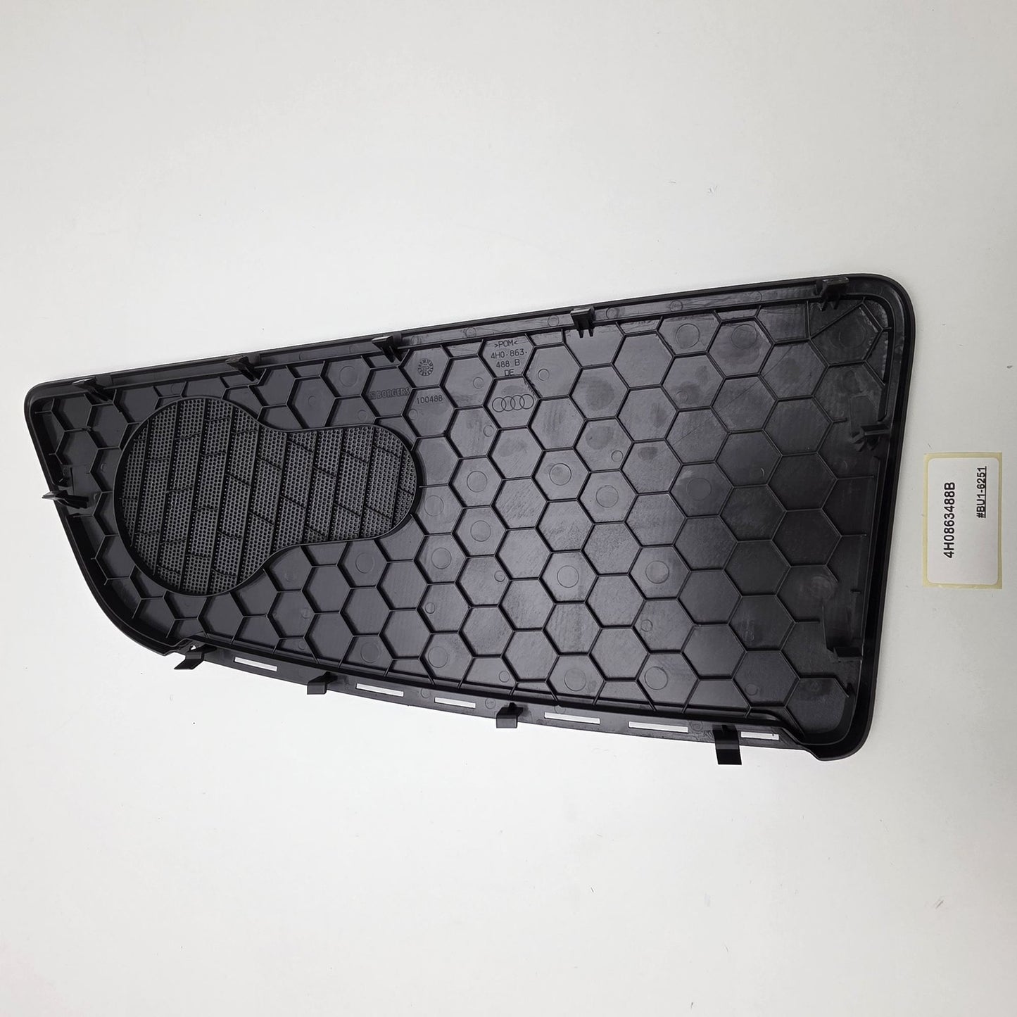 2013-2018 Audi S8 Rear Right Speaker Grille Cover 4H0863488B