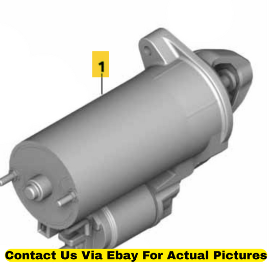 2012 BMW X6 Engine Starter Motor Used OEM 12417616500