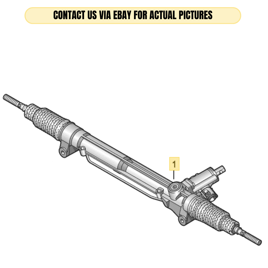 2012 Audi A4 Electric Power Steering Rack Used OEM 8T1422066B