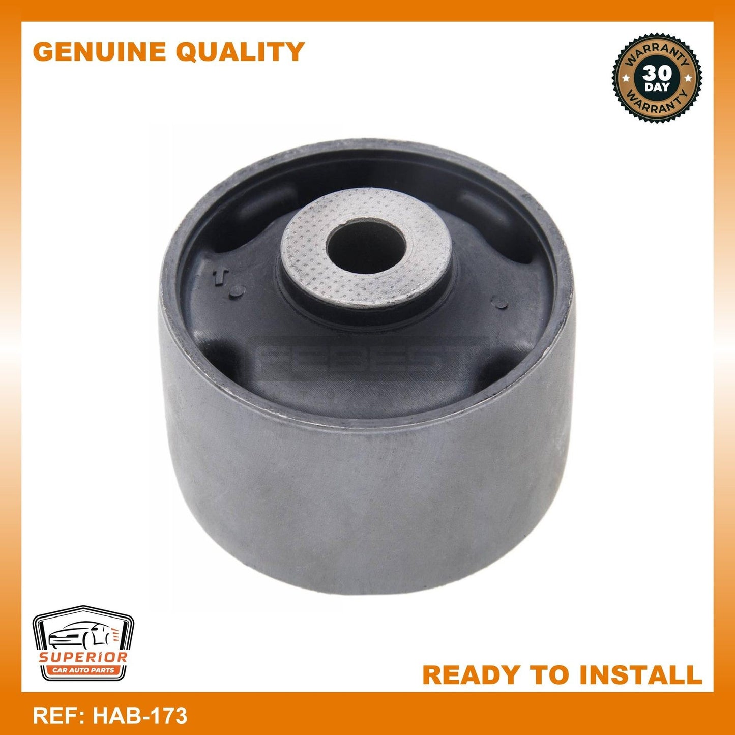 FEBEST HONDA Control Arm Trailing Arm Bush HAB-173