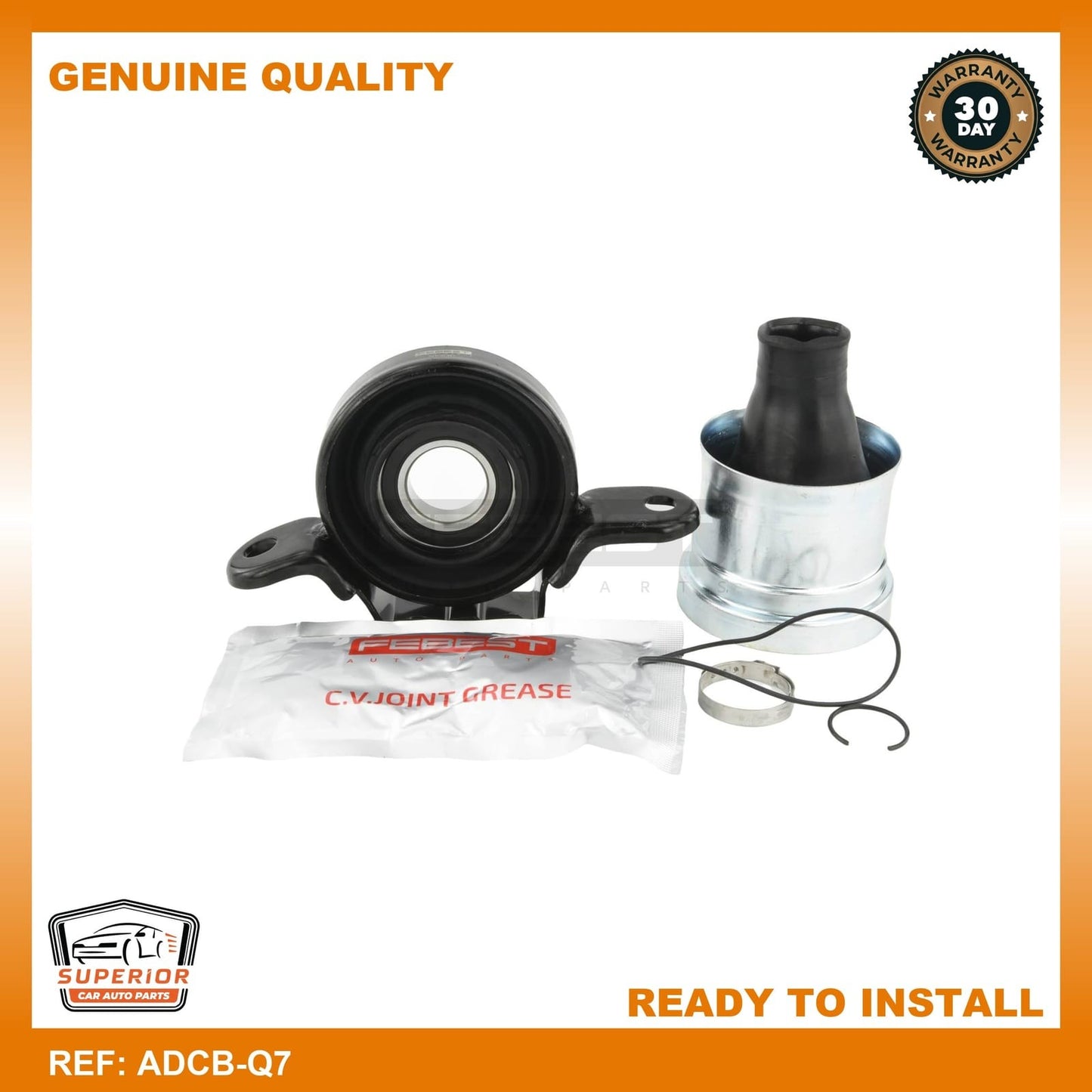 FEBEST 2007-2015 Audi Q7 Bearing Propshaft Centre Bearing ADCB-Q7