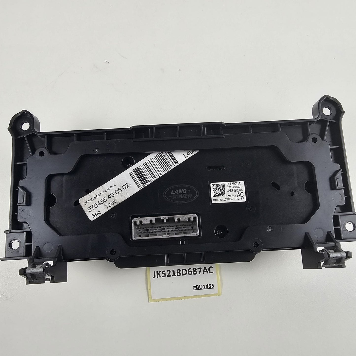 2014-2022 Range Rover Sport L494 Rear Climate Control Module JK5218D687AC