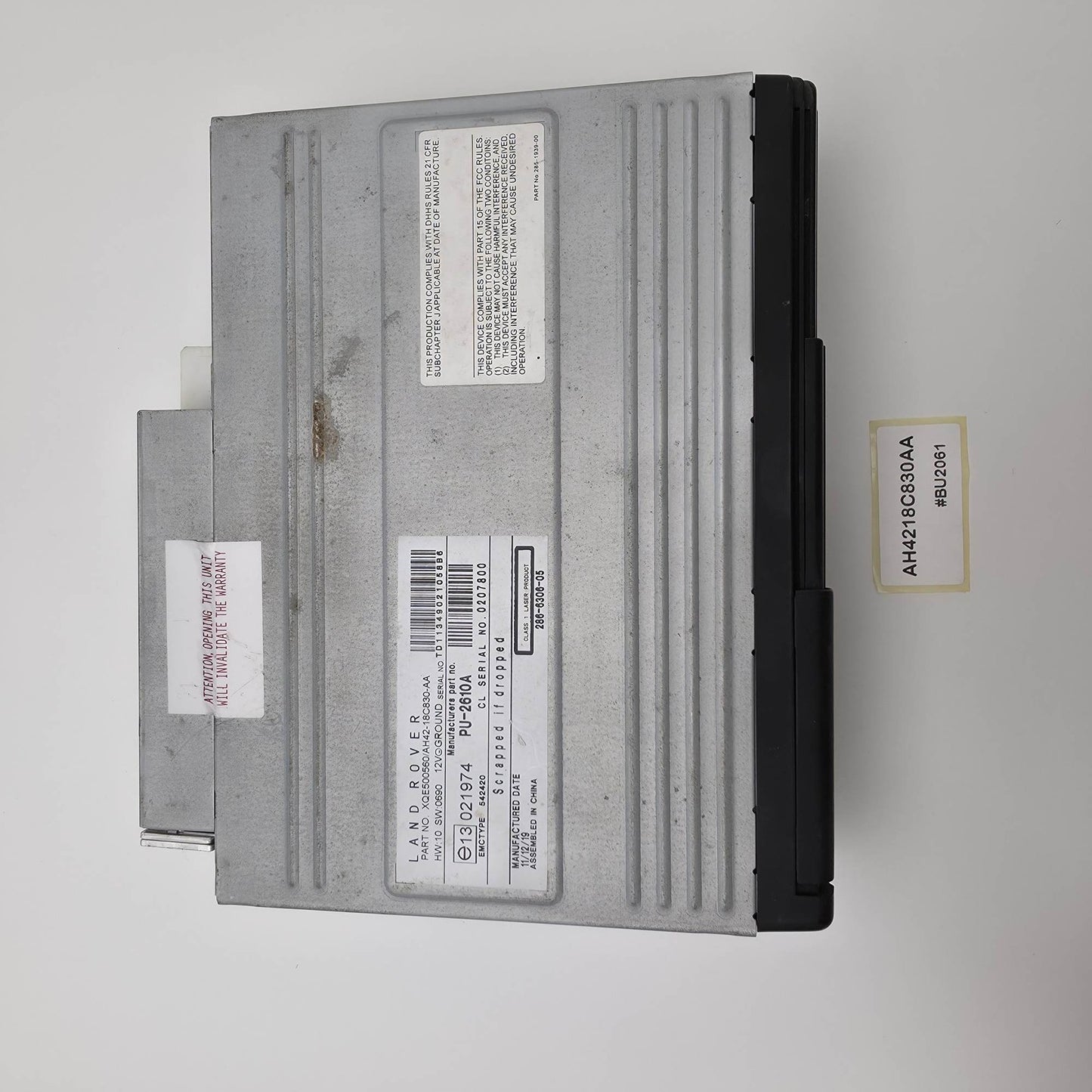2002-2012 Land Rover Range Rover L322 CD Disc Changer AH4218C830AA