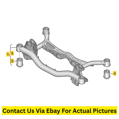 2012 Volkswagen CC Rear Support Frame Used OEM 3C0505235AC