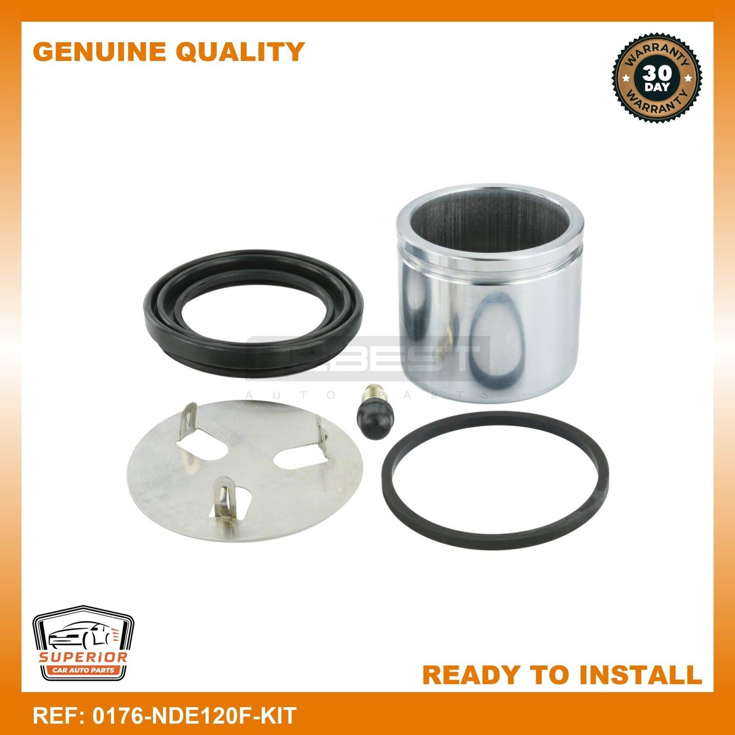 FEBEST 01-07 Toyota Corolla Cylinder Piston Repair Kit 0176-NDE120F-KIT