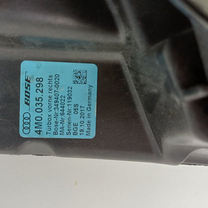 2017-2025 Audi Q7 Front Right Door Speaker 4M0035298