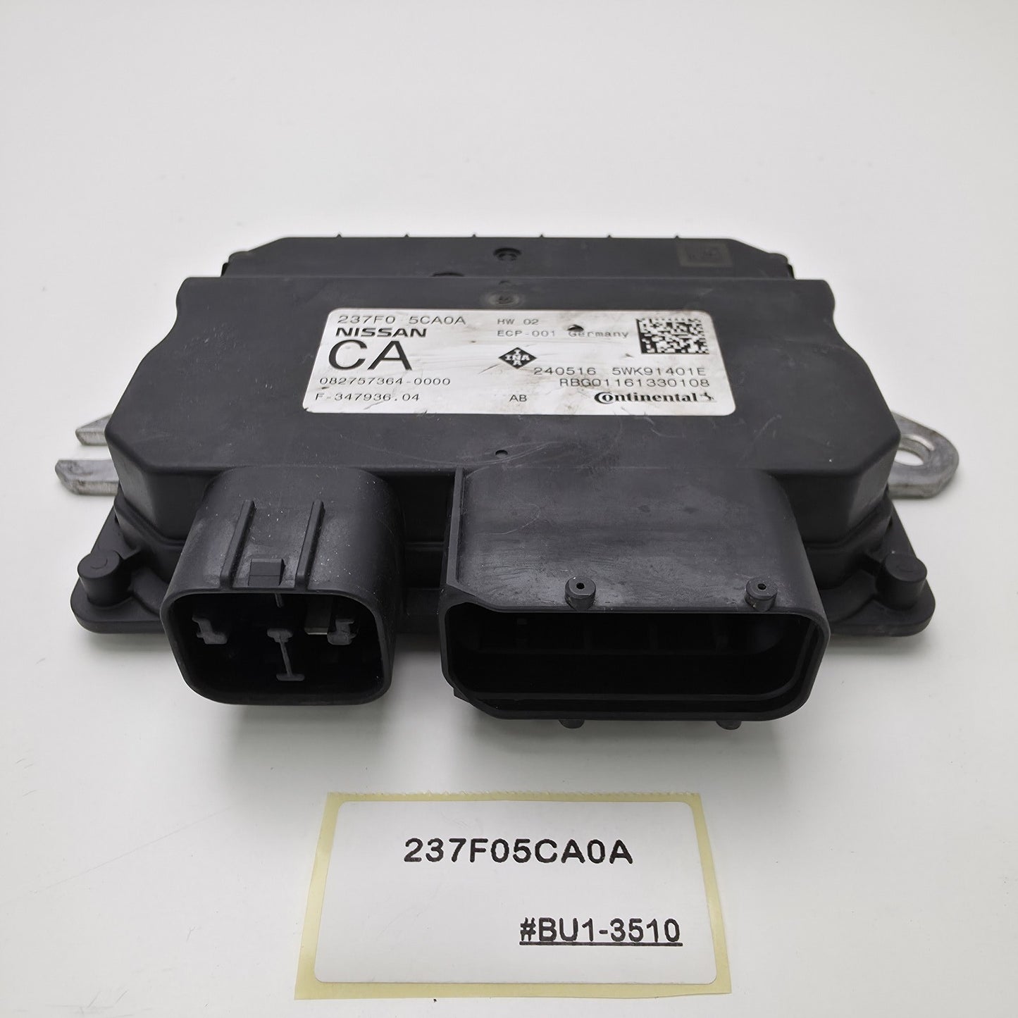 2017-2018 Infiniti Q60 MODULE ASSY-VTC CONTROL 237F05CA0A