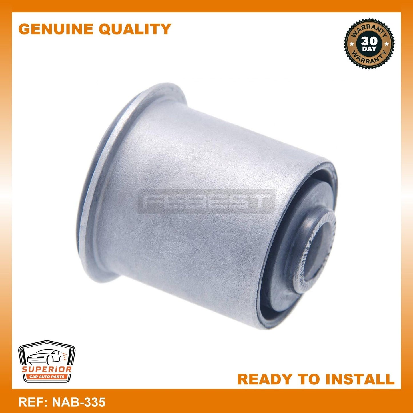 Febest 2008-2016 Nissan Cabstar Front Arm Bushing NAB-335
