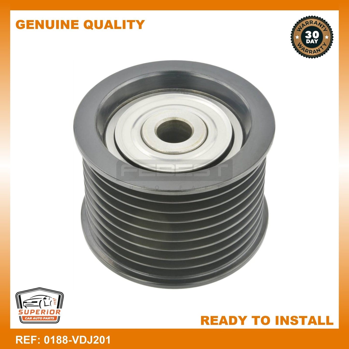 Febest 2007-2020 Toyota Land Cruiser Pulley Idler 0188-VDJ201