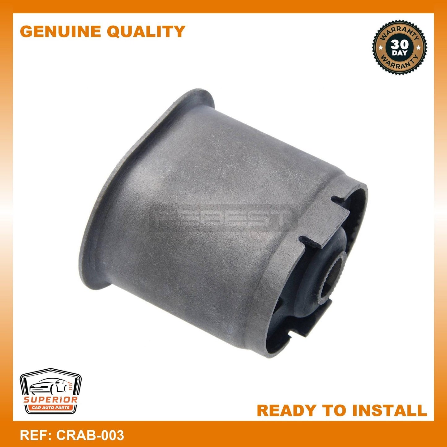 Febest 2001-2007 Chrysler Town & Country Rear Leaf Spring Bushing CRAB-003