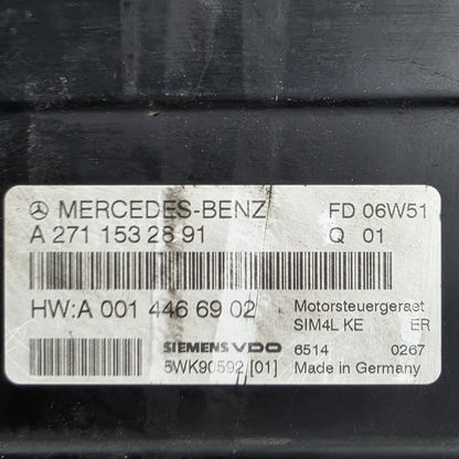 2007 Mercedes CLK Engine Control Unit (ECU) A2711532891