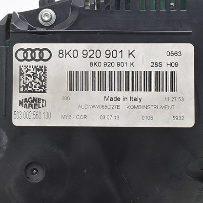 2014 Audi A4 COMB.INST. 8K0920901K