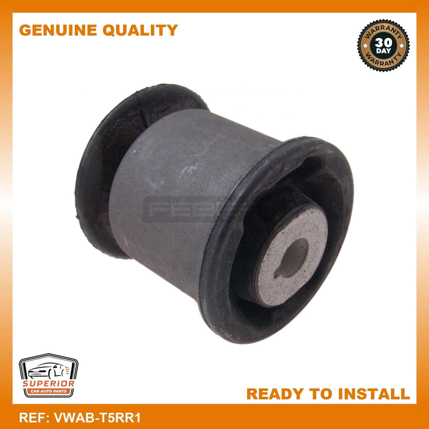 Febest VAG 7H0 501 132 A Suspension Trailing Arm Bushing VWAB-T5RR1