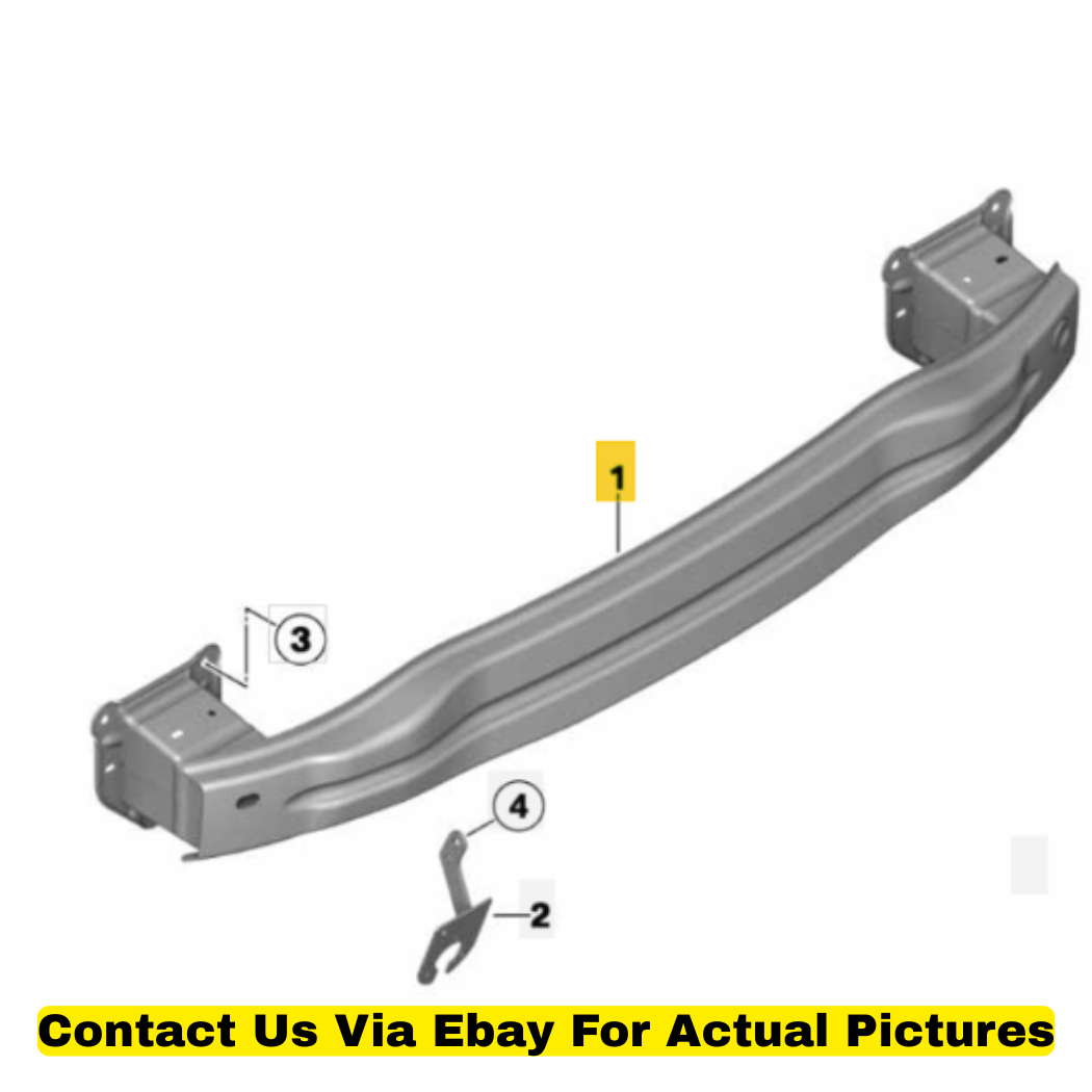 2012 Mini Cooper Countryman Rear Bumper Carrier (Impact Bar) Used OEM 5112980075