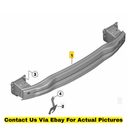 2012 Mini Cooper Countryman Rear Bumper Carrier (Impact Bar) Used OEM 5112980075