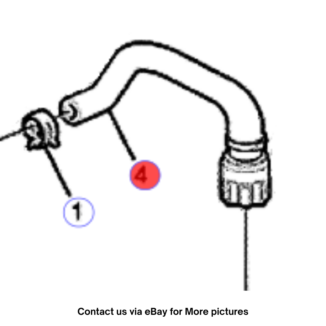 2009 Chevrolet LuminaS Heater Outlet Coolant Hose Used OEM 92233973