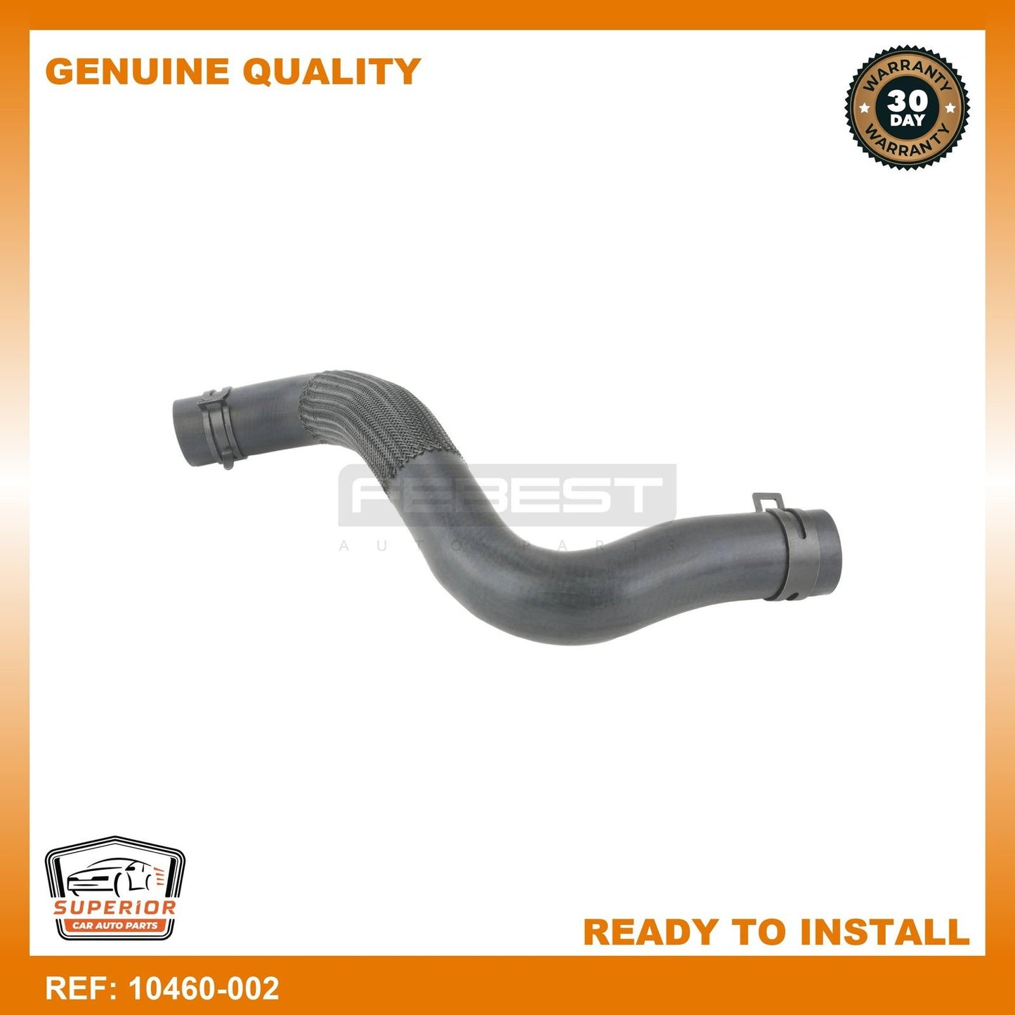 Febest 2010-2011 Chevrolet Cruze Radiator Hose 10460-002