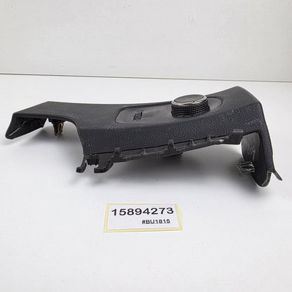 2010-2016 Cadillac SRX Front Dash Headlight Control Switch Trim 15894273