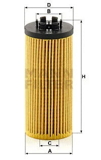 MANN-FILTER BMW Engine Oil Filter Kit HU6012ZKIT