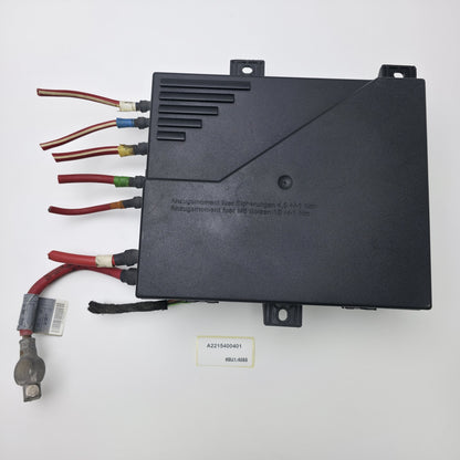 2007 Mercedes-Benz S65 Electric Power Supply Control Fuse Box A2215400401