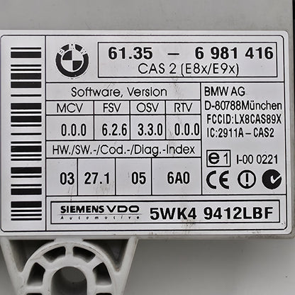 2005-2011 BMW E61 CAS Control Module 6981416