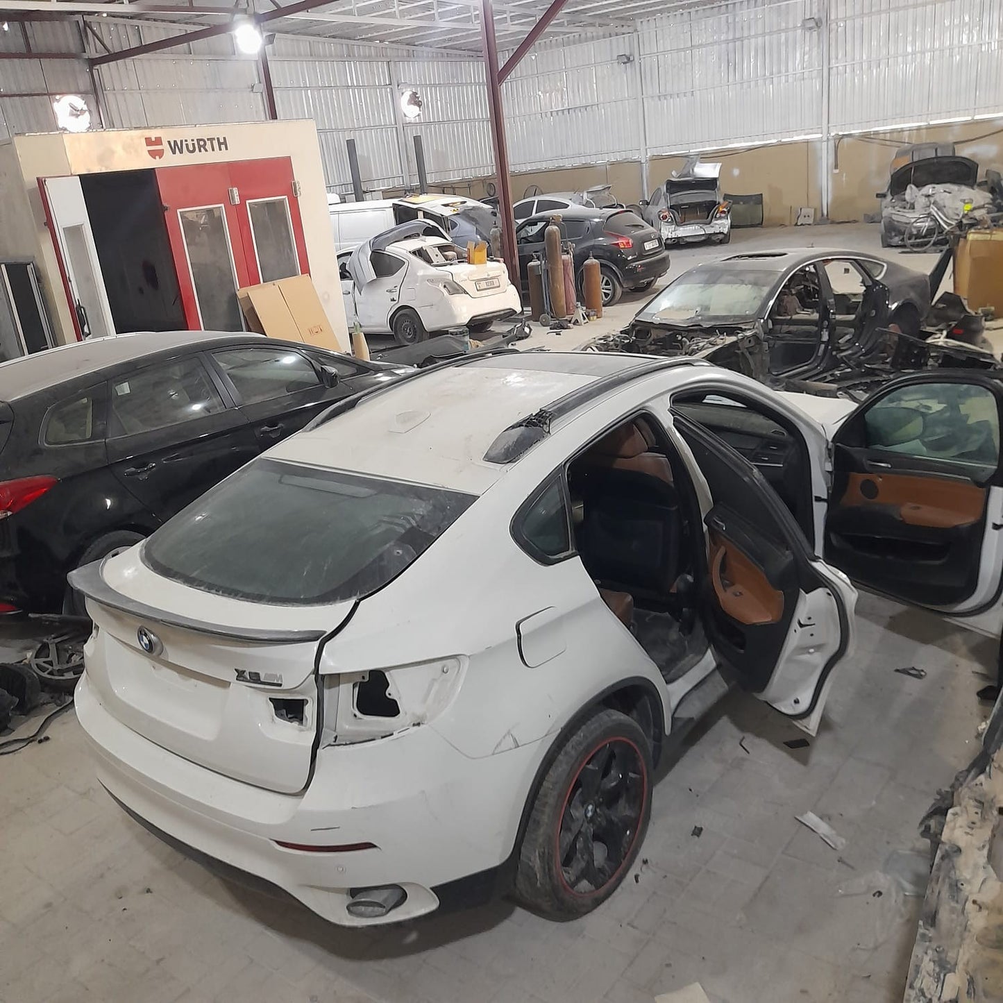 2012 BMW X6 Right Lateral Trim Panel Used OEM 51456972422