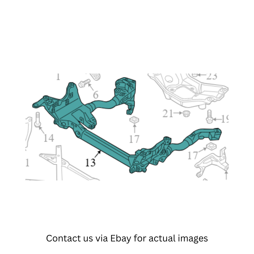 2013 Audi A4 Quattro Engine Cradle Used OEM 8K0399315G