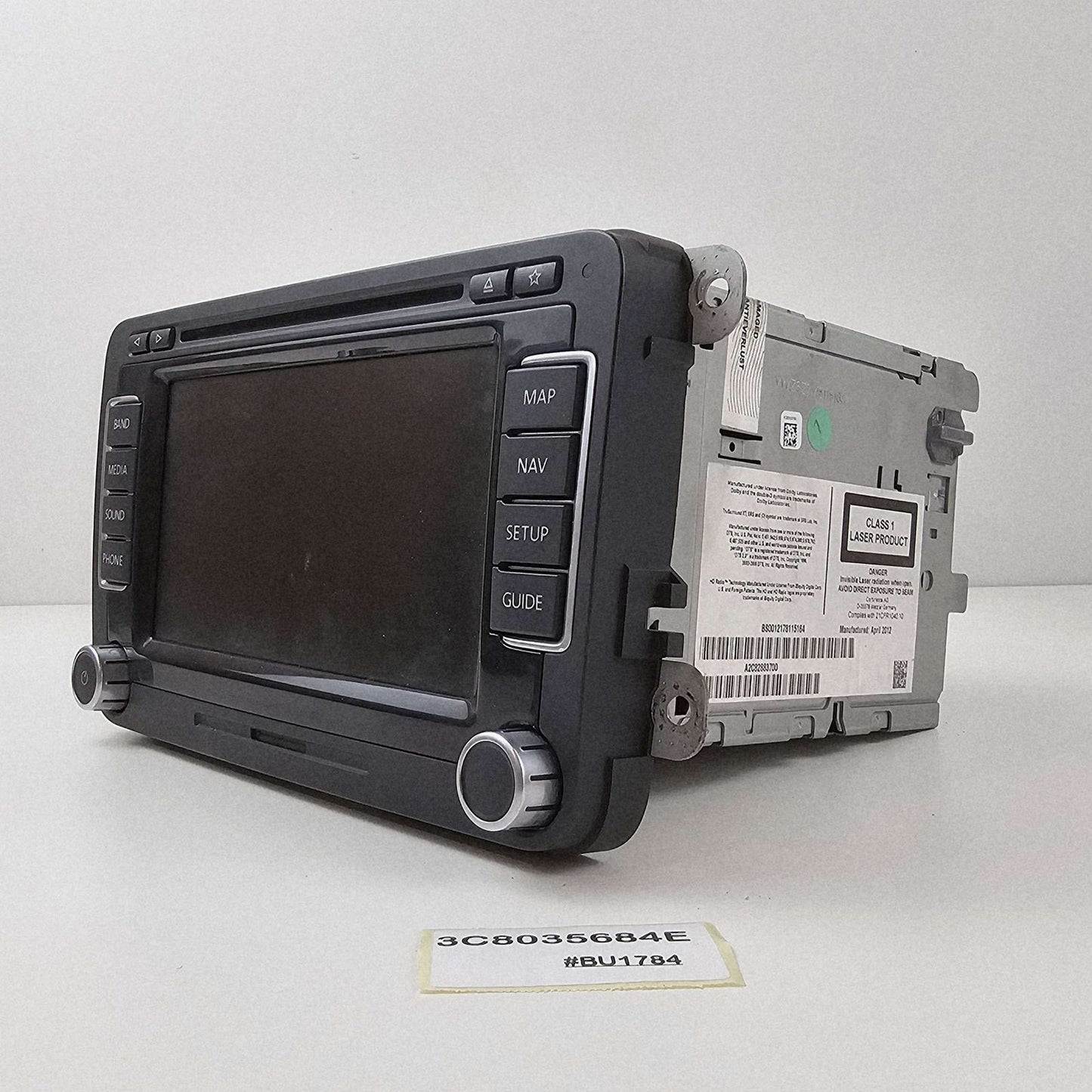 2010-2016 Volkswagen Beetle RNS510 GPS Navigation Radio 3C8035684E