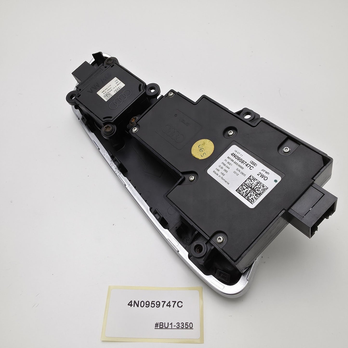 2019-2024 Audi S8 Power Seat Switch 4N0959747C