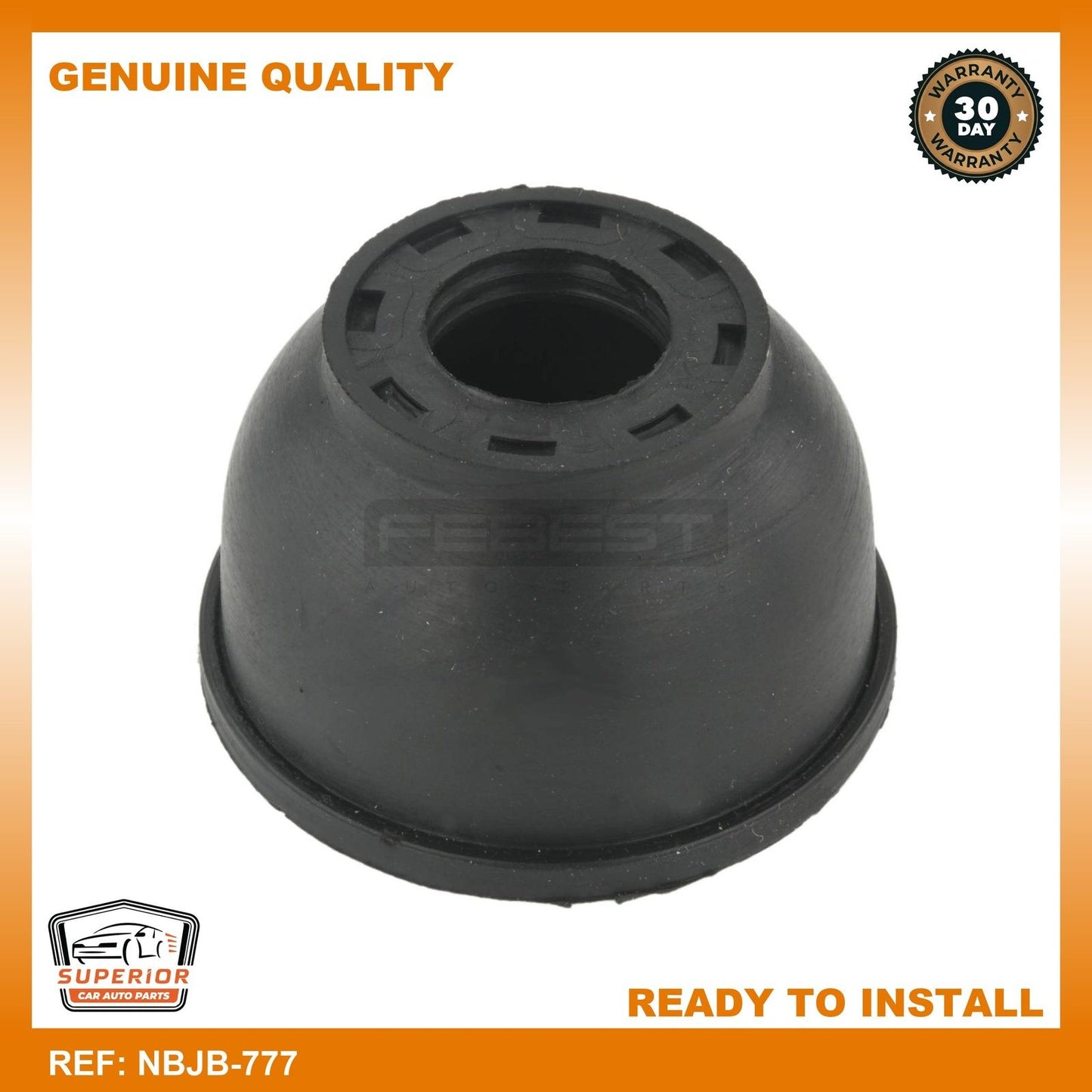 FEBEST NISSAN Rear Upper Control Arm Ball Joint Boot NBJB-777