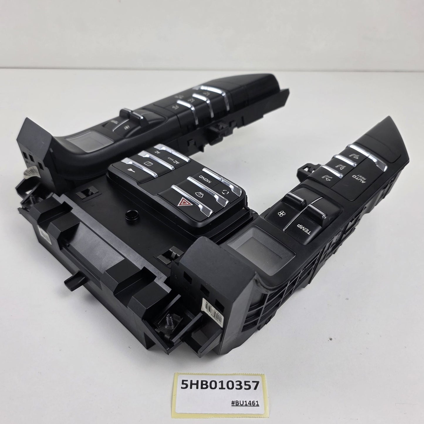 2010-2018 Porsche Cayenne Heater A/C Climate Control Panel 5HB010357