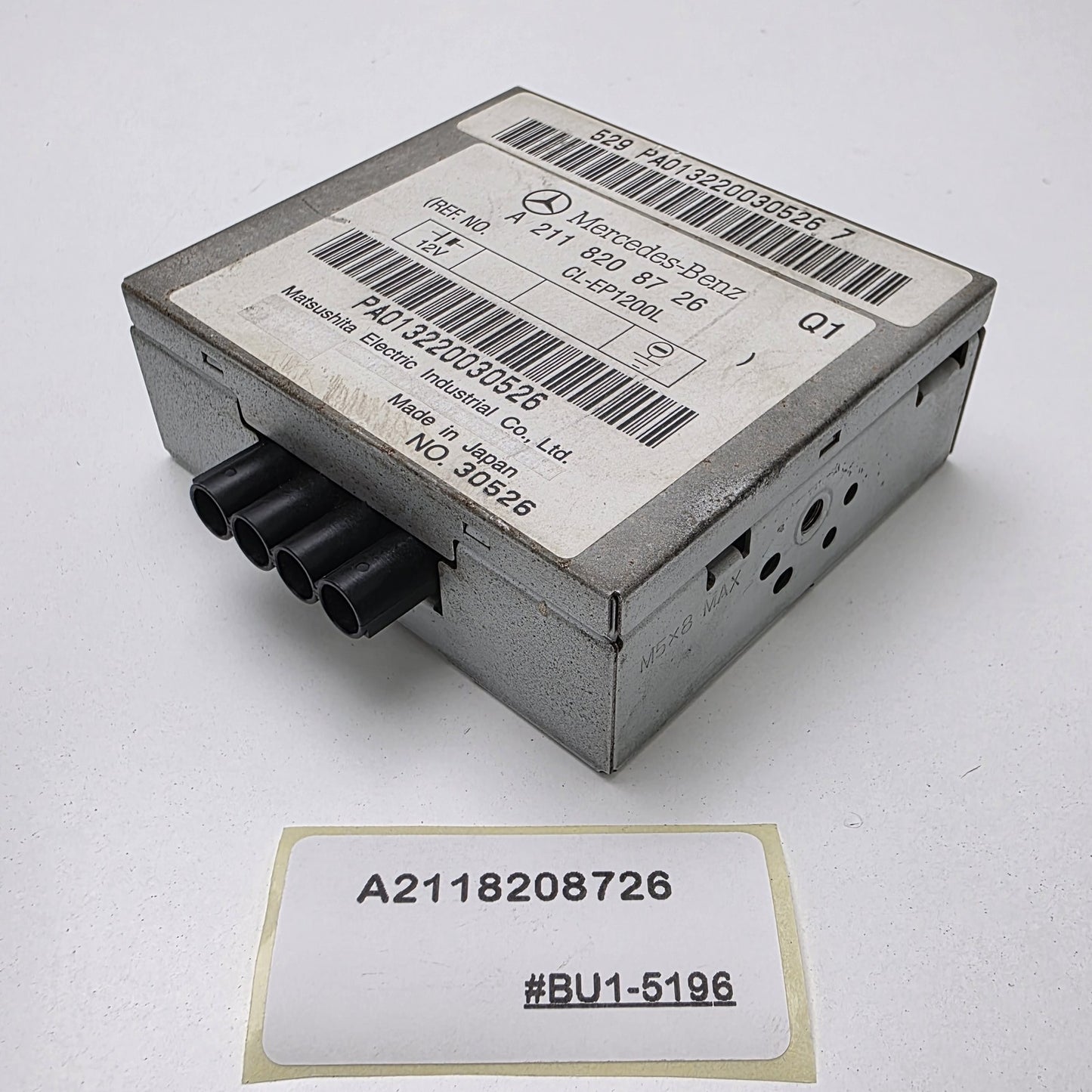 2002-2009 Mercedes-Benz E Control Unit Selector Antenna A2118208726