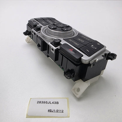 2008-2010 Nissan Infiniti G37 SWITCH ASSY-ITS & AUDIO 28395JL43B