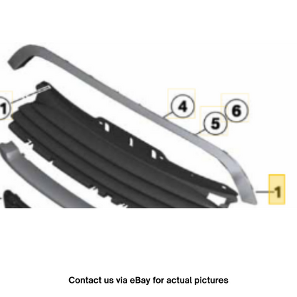 201-2012 Mini Cooper Hood Moulding Trim USED OEM 51132751040