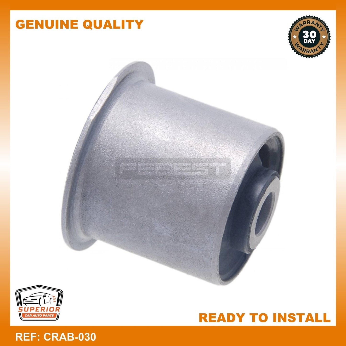 Febest 2007-2013 Ford Transit Bushing Rear Upper Trailing Rod CRAB-030