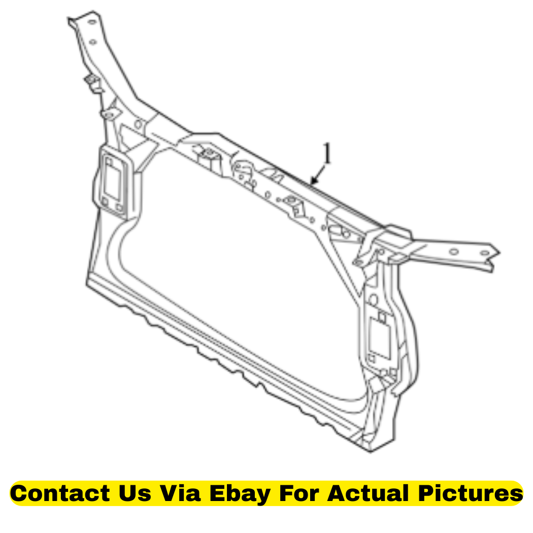 2012 Audi Q5 Radiator Support Panel Used OEM 8R0805594D