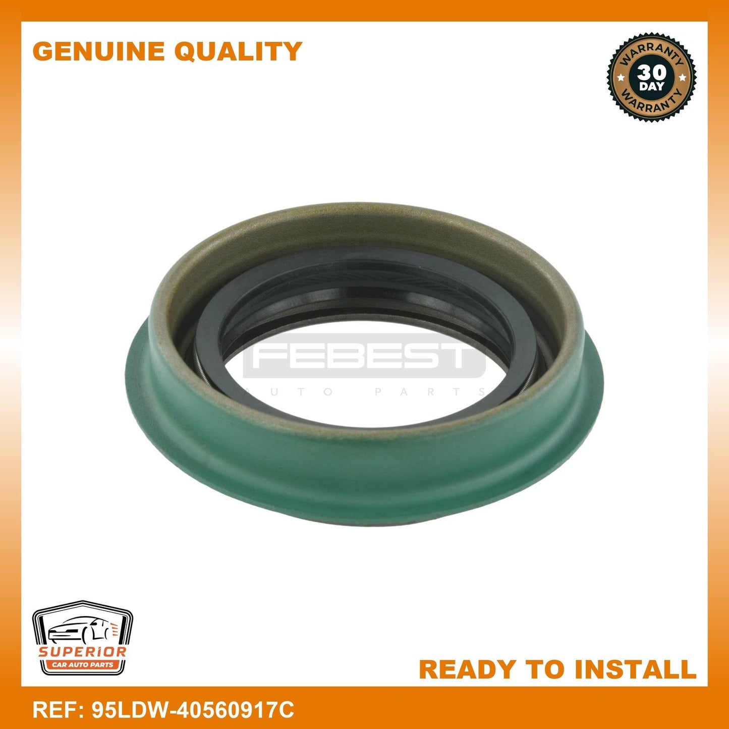 Febest 2000-2016 Ford Focus Drive Shaft Oil Seal 95LDW-40560917C