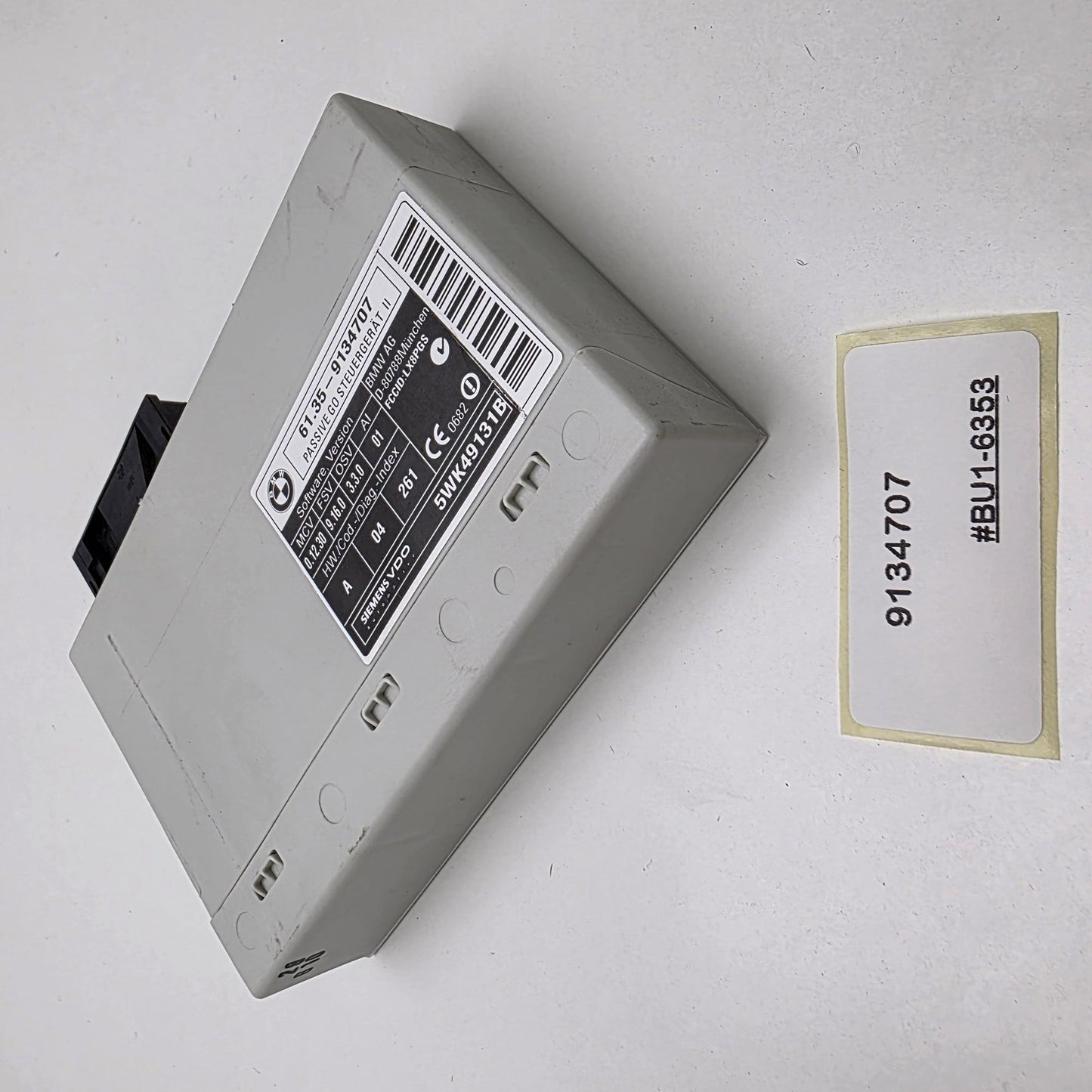 2007-2013 BMW 5 Series Keyless Go Passive Control Module 9134707