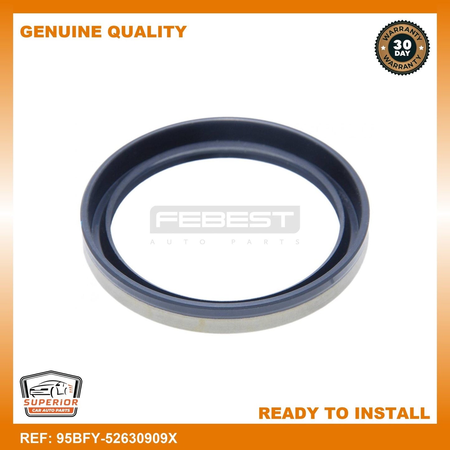 FEBEST 86-89 Mazda 323 Oil Seal Front Hub 95BFY-52630909X